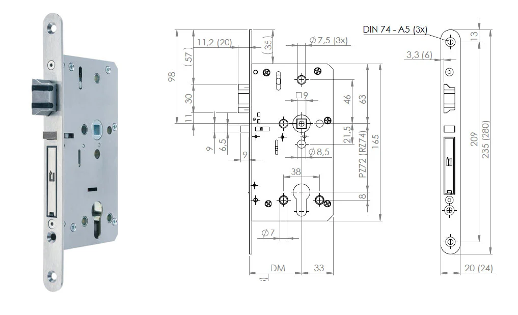 Zamek serii ULock-B